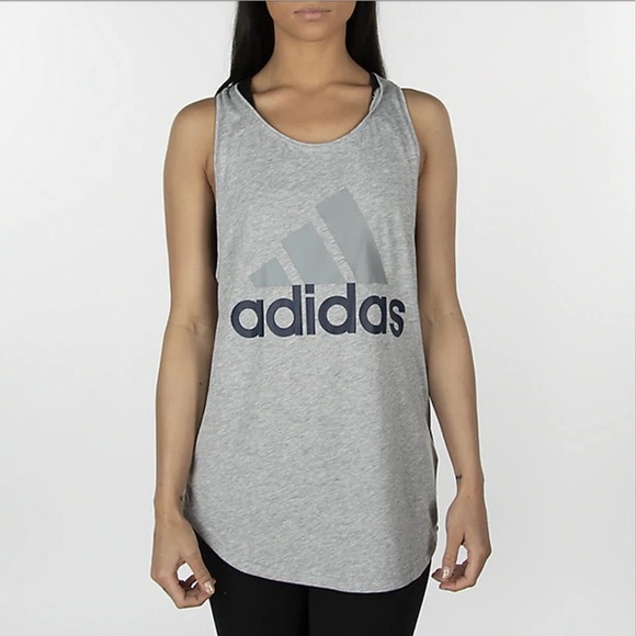 Adidas Essentials Linear Loose Tank S NEW - Picture 1 of 3